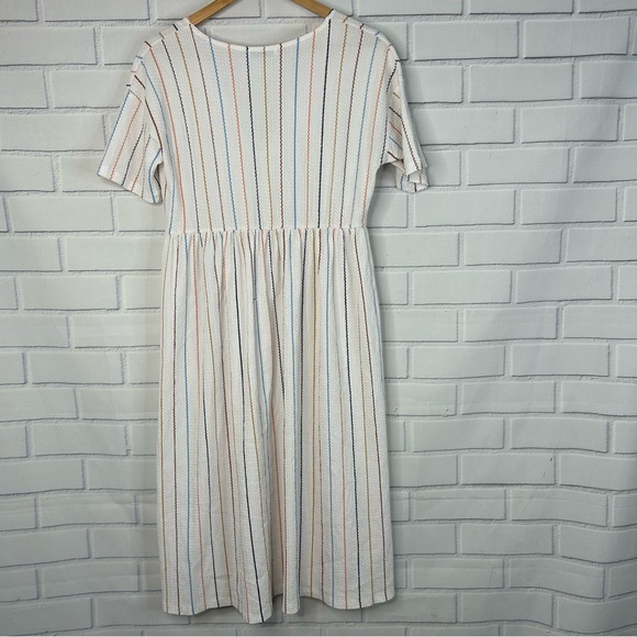 Zara V Neck Striped lightweight dress size small - Picture 5 of 8